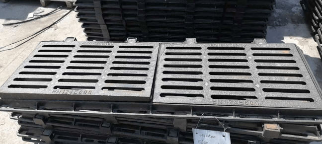 广阳球墨铸铁连体双篦展示