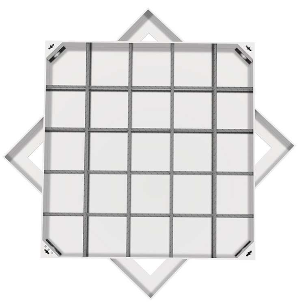 广阳不锈钢方井展示