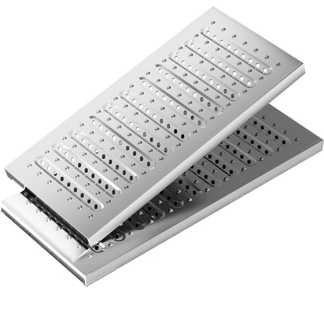 广阳不锈钢沟盖板展示